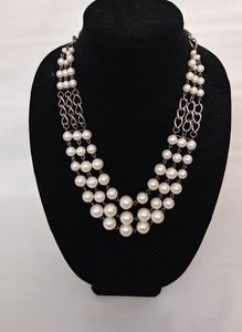 Matinee length Pearl adjustablenecklace 11inches